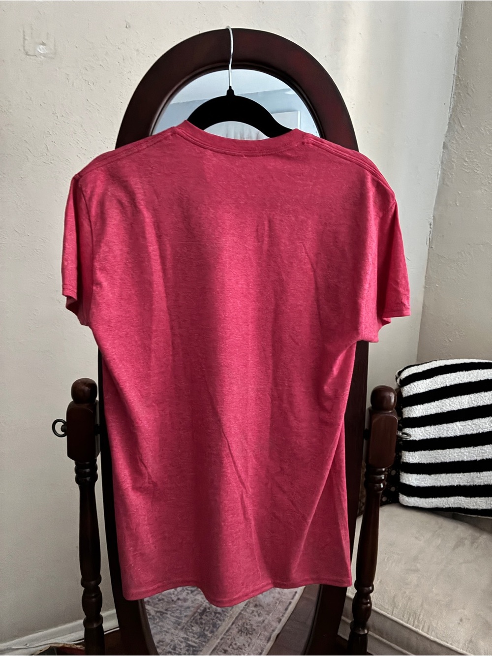 Short Sleeve Ramen Cup of Noodle My Cup Runneth Over Bible Tee, Red, Medium NEW - Picture 3 of 6